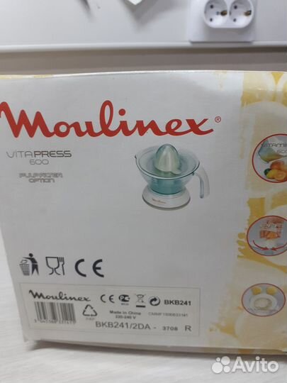 Соковыжималка для цитрусовых moulinex