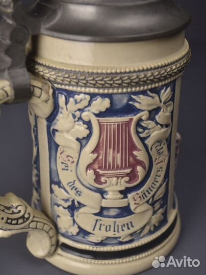 Антикварная пивная кружка