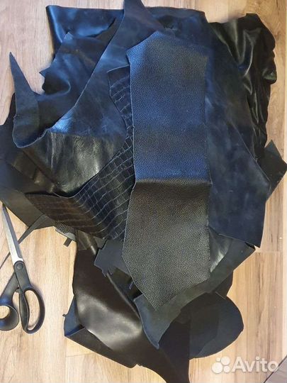 Лоскуты натуральной кожи