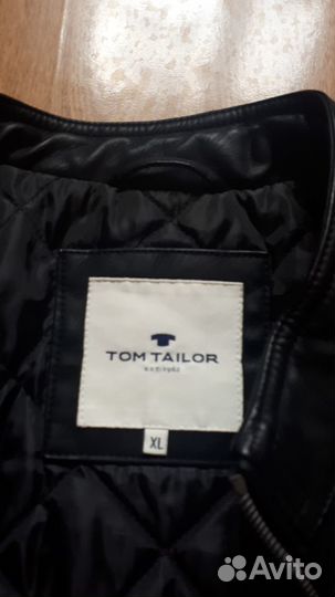 Кожаная куртка Tom Tailor