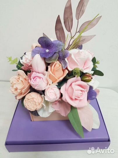 Мыло ручной работы букеты