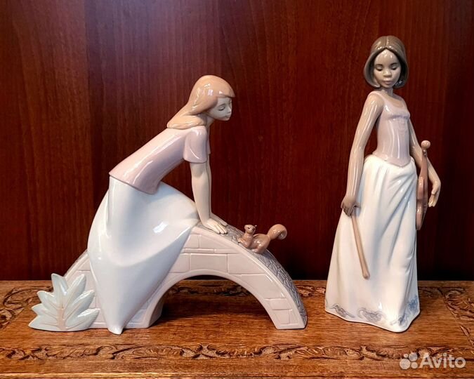 Фарфоровые статуэтки NAO BY lladro