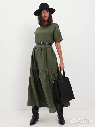 Плать новое 100% лён