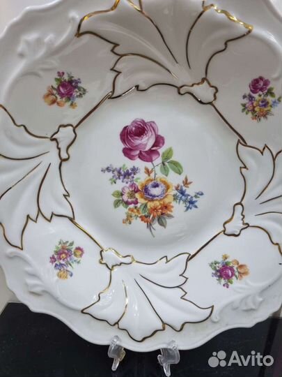 Коллекционное Сервировочное Блюдо - Тарелка «Цве
