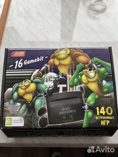 Приставка super drive 16 bit