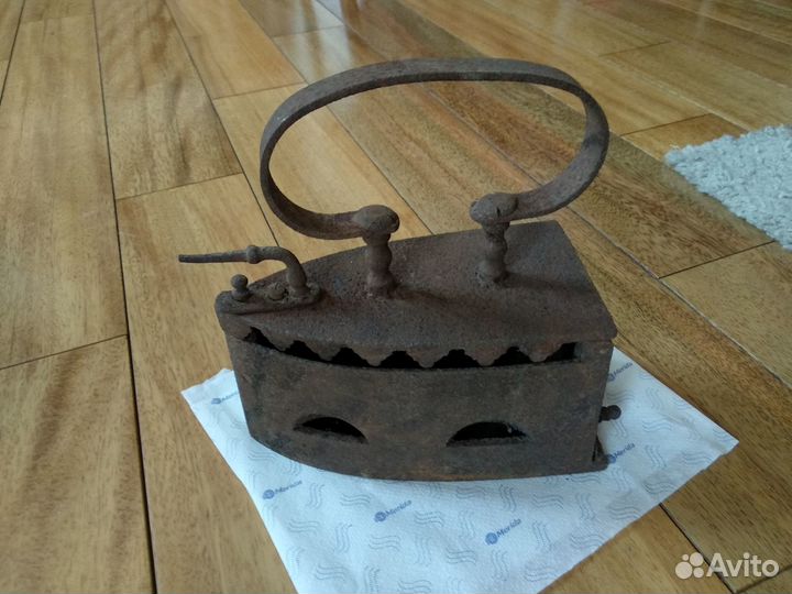 Утюг угольный старинный
