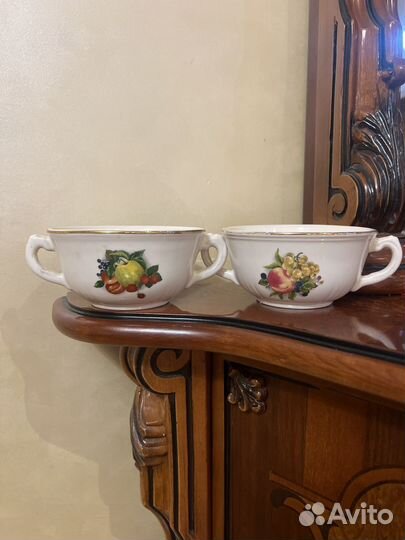 Две супные чашки