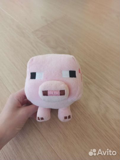 Игрушка свинка майнкрафт