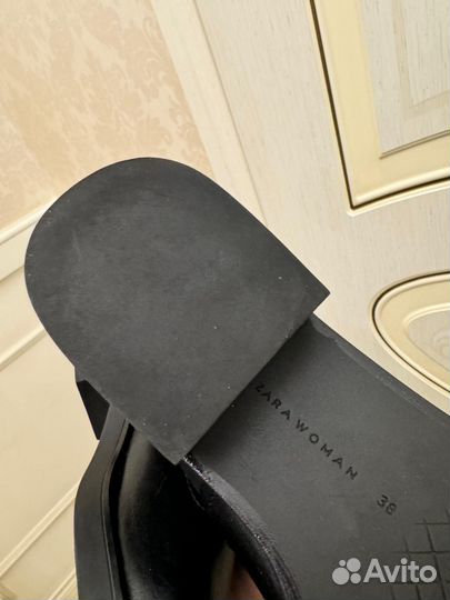 Ботфорты zara 37