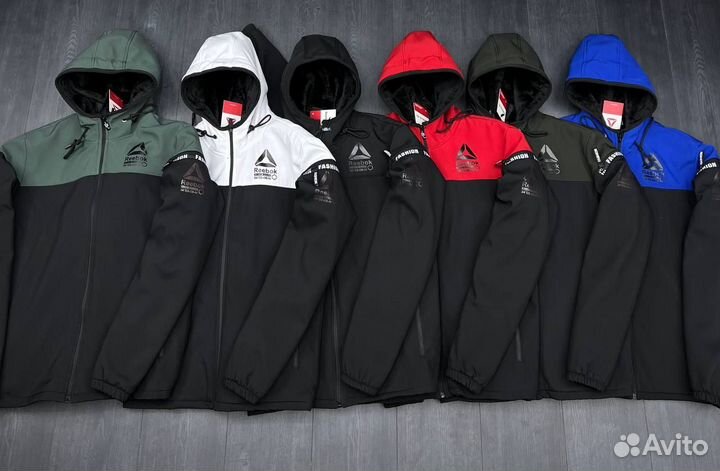 Спортивный костюм Reebok меху. Подросток. мужской