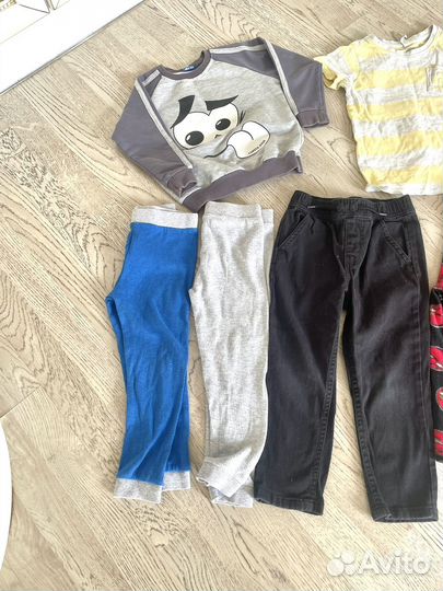 Вещи пакетами на мальчика 98