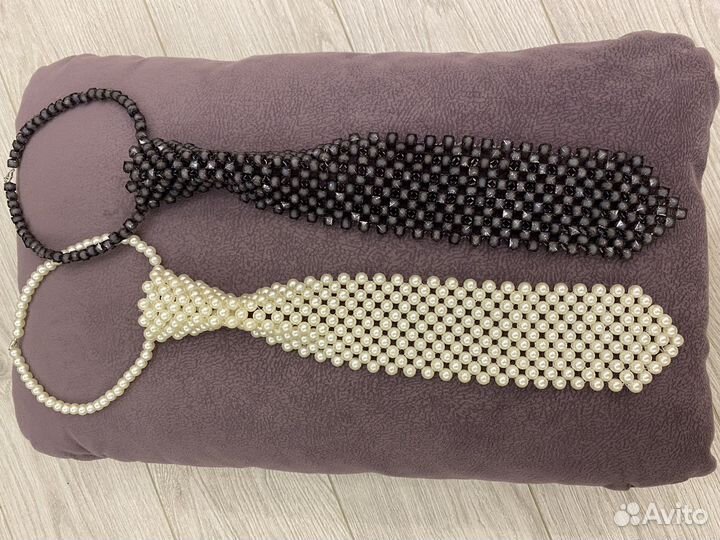 Галстук из бисера на заказ