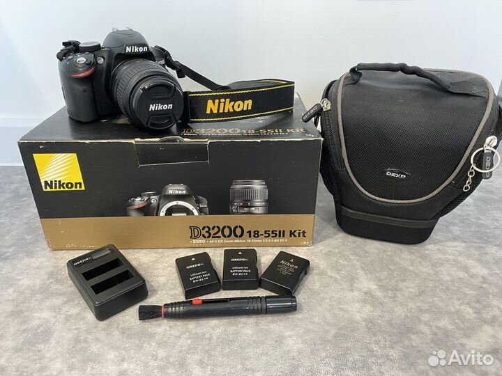 Зеркальный фотоаппарат nikon d3200