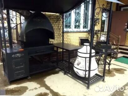 Мангал С крышей