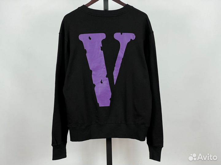 Свитшот vlone Friends Black/Purple