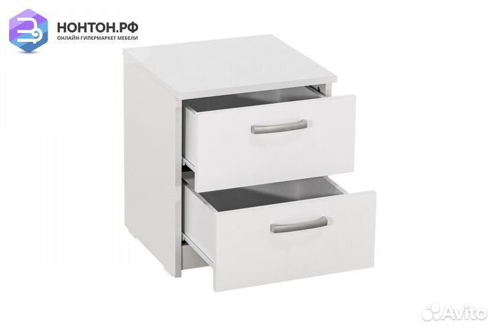 Тумба прикроватная Лотос белый