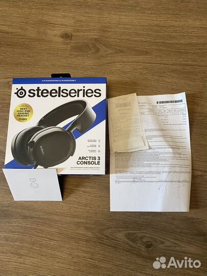 Гарнитура игровая SteelSeries Arctis 3 на гарантии