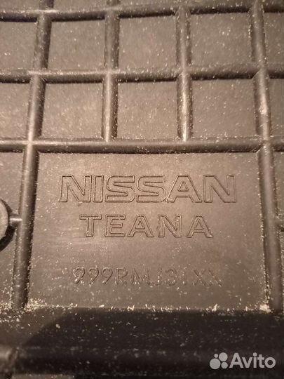 Коврики в салон Nissan Teana J31