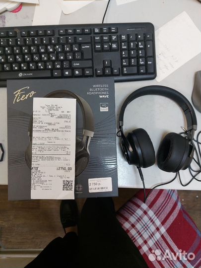 Bluetooth-гарнитура Fiero Wave