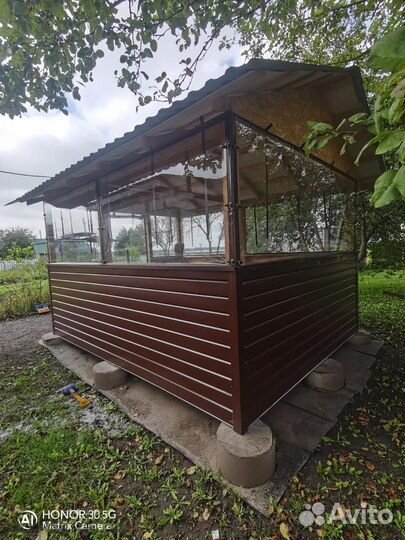 Мягкие окна для террас и беседок