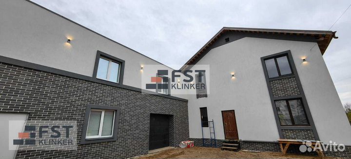 Гибкий кирпич на сетке