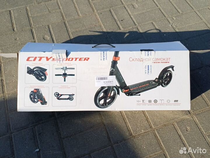 Самокат Tech Team City scooter