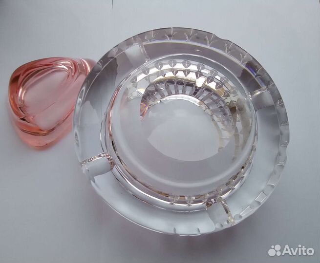 Пепельница, упаковка, мундштук - винтаж