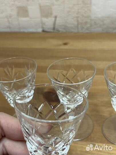 Рюмки хрустальные-ГДР