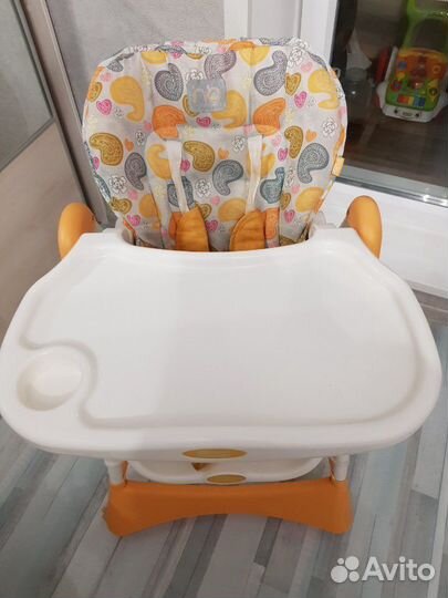 Детский стул для кормления happybaby