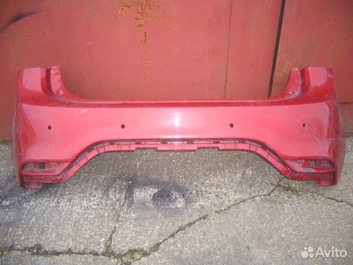 Бампер задний Киа Рио с15-17г х/б