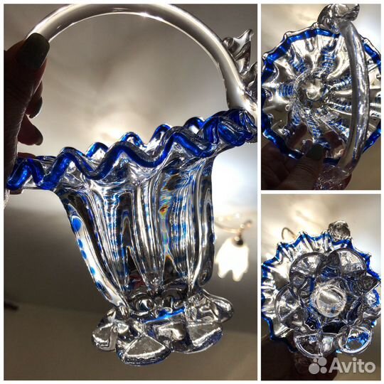 Конфетница Чехия времен СССР Новая