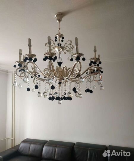 Люстра потолочная бу