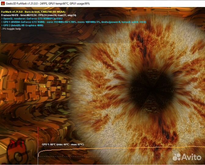 Ноутбук Dexp на Core i7-4710MQ/ 950M/ 8 GB