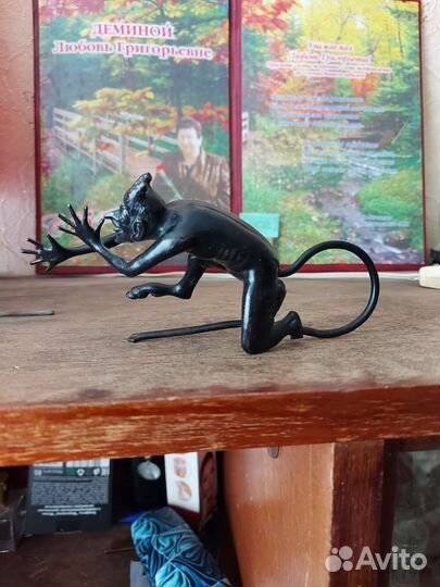 Каслинское литье чертик большой