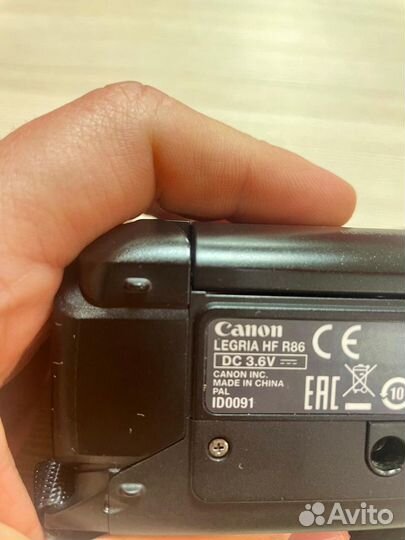 Видеокамера Canon Legria HF R86