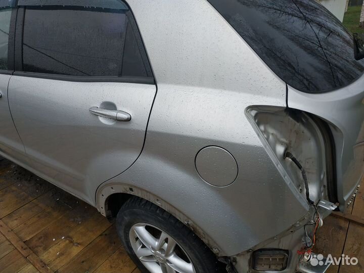 Лючок бензобака серый Ssang Yong Actyon 2