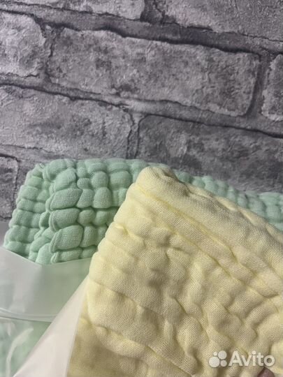Муслиновый плед одеяло покрывало пеленка полотенце