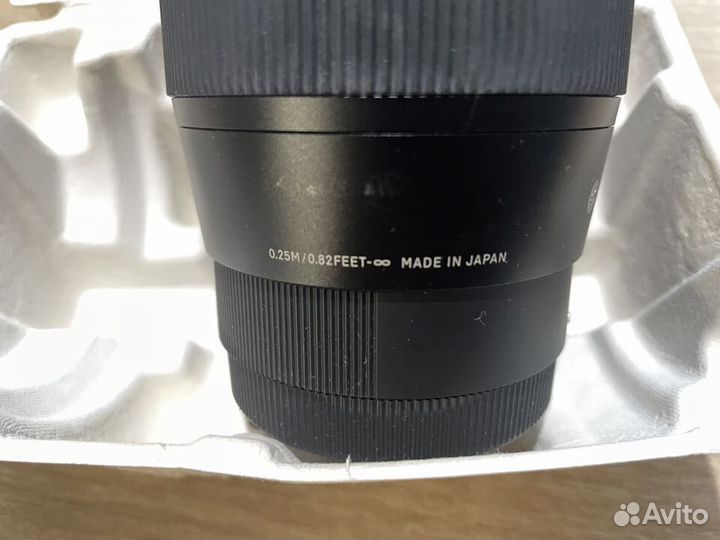 Объектив sigma 16mm f/1.4 EF-m + ND фильтр