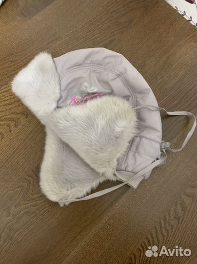 Шапка для девочки зима