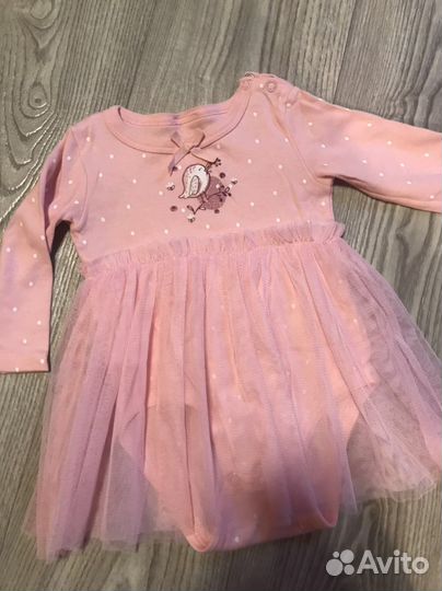 Вещи пакетом на девочку 62-68