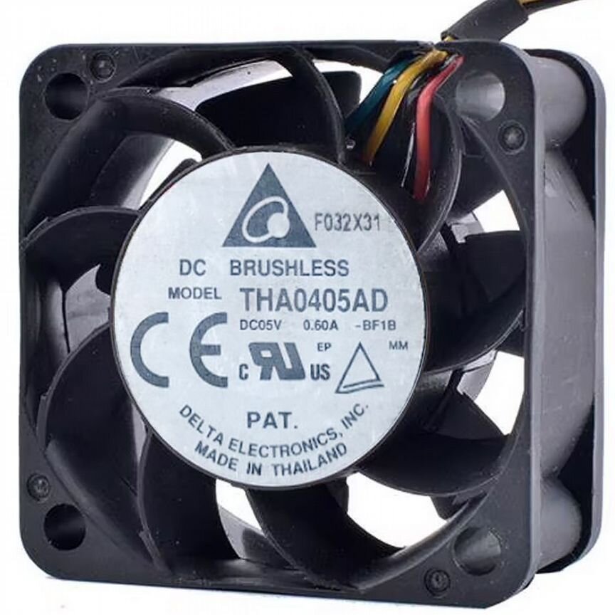 [THA0405AD-BF1B] Вентилятор Delta 12v Tha0405ad-Bf1b