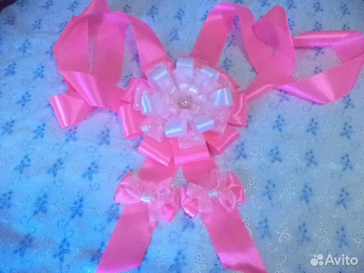 Бант на выписку из роддома