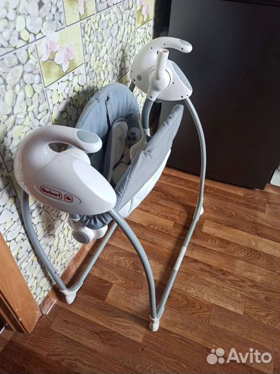 Детская качеля шезлонг