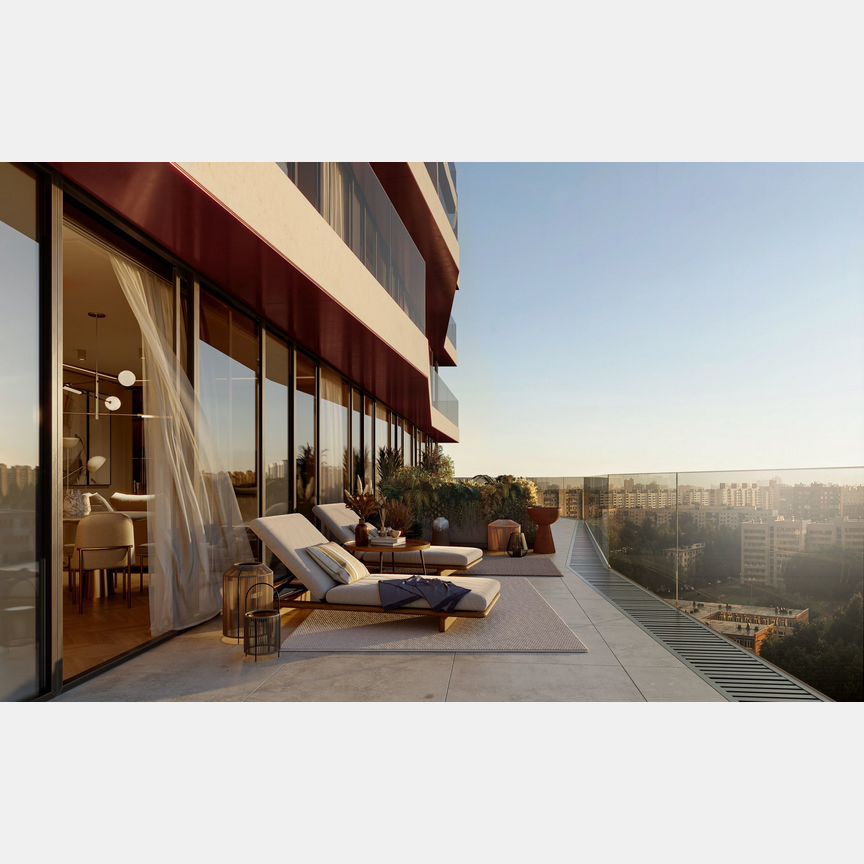 1-к. квартира, 47,3 м², 2/22 эт.