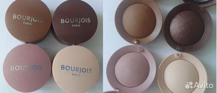 Новые тени Bourjois Revlon Maybelline Max Factor