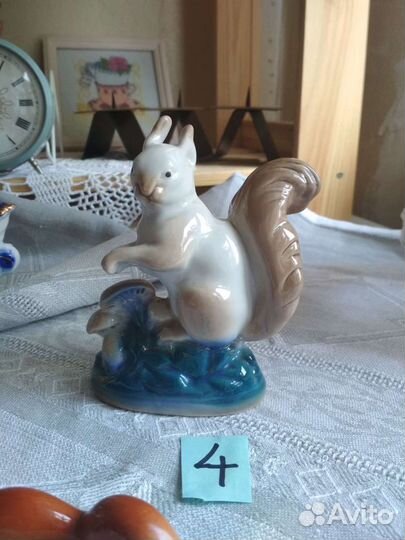 Фарфоровые статуэтки Лфз,Хайта,Гжель и др СССР