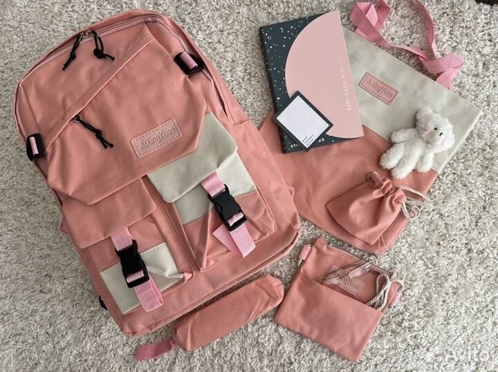 Рюкзак школьный 5 в 1 новый