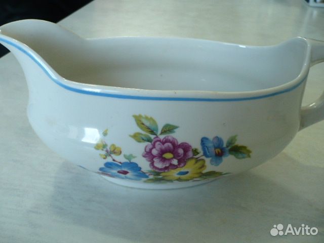 Соусник фарфоровый Дулево