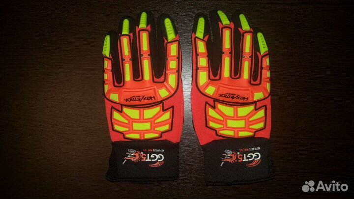 Перчатки защитные, противоударные, износостойкие