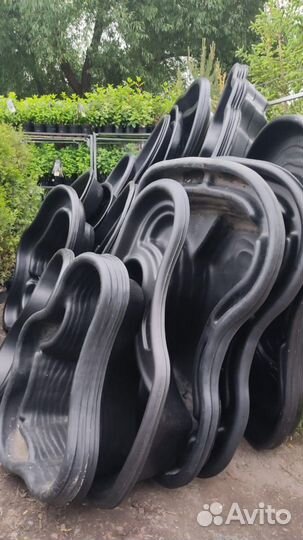 Пластиковый пруд, емкость для пруда